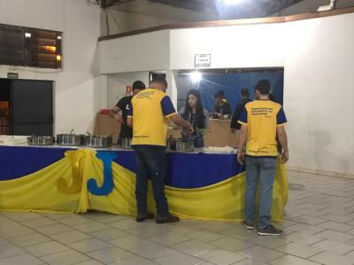 A 1Âª Macarronada da Jornada Jovem de Rio Bonito do IguaÃ§u, foi um verdadeiro sucesso